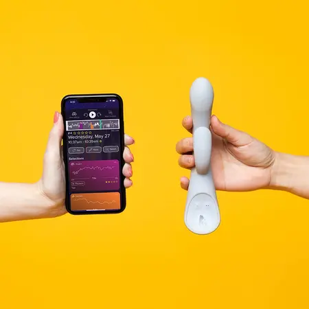 Lioness Vibrator 2.0 Grey - Smart Intimate Wellness Device with App