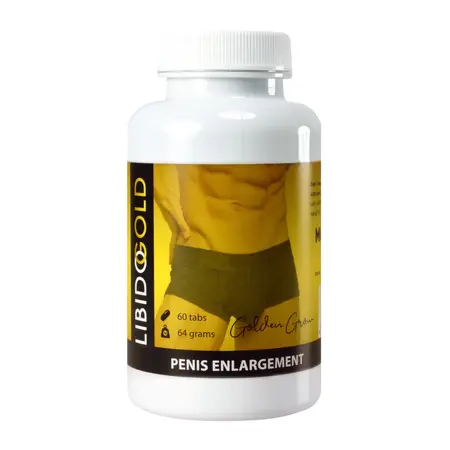 Libido Gold Golden Grow - Men's Wellness Supplement, 60 Tablets