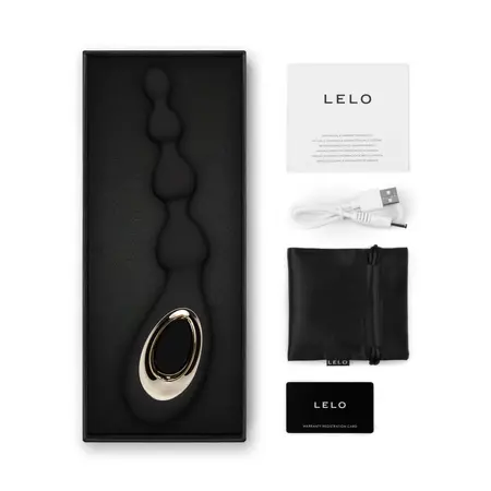 LELO Soraya Beads Black - Innovative Intimate System with Bow-Motion Tech