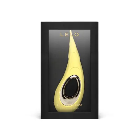 LELO Dot Cruise Precision External Massager Lemon Sorbet Yellow