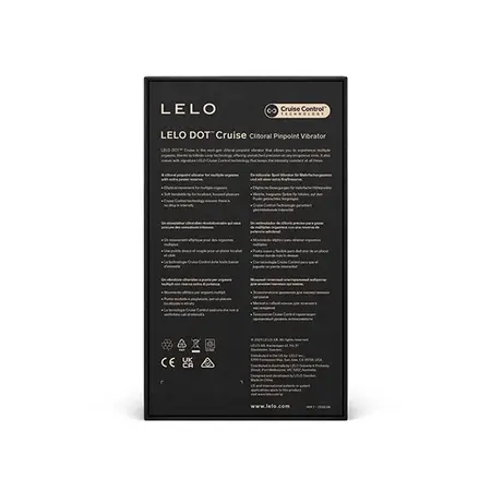 LELO Dot Cruise Precision External Massager Lemon Sorbet Yellow