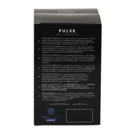 Kiiroo Hot Octopuss Pulse Solo Interactive Intimate Device Bluetooth Black