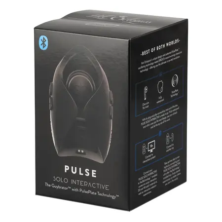 Kiiroo Hot Octopuss Pulse Solo Interactive Intimate Device Bluetooth Black