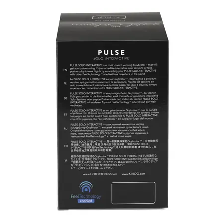 Kiiroo Hot Octopuss Pulse Solo Interactive Intimate Device Bluetooth Black
