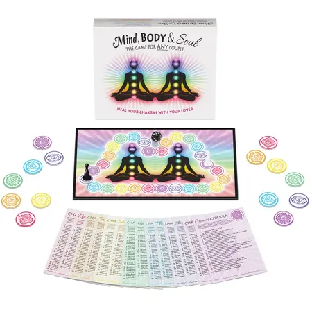 Kheper Games Mind Body & Soul Chakra Alignment Board Game for Couples