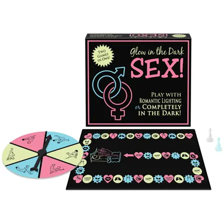 Kheper Games Glow in the Dark Adult Board Game - Dual Play Experience