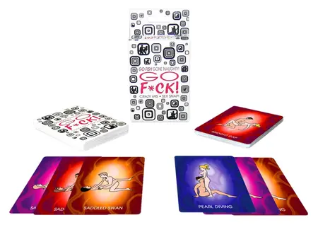 Kheper Games Go F*ck Card Game - Playful Party Deck for Two Adults