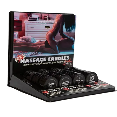 Kama Sutra Mini Massage Candles Set Vanilla Cream 6-Pack Gift Edition
