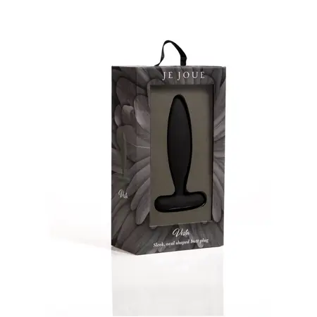 Je Joue Vesta Remote-Controlled Compact Vibrating Plug, Black, 117mm