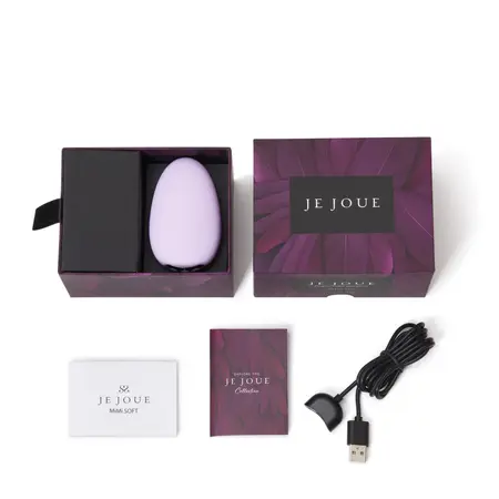 Je Joue Mimi Soft Rechargeable Vibrating Massager Lilac Silicone