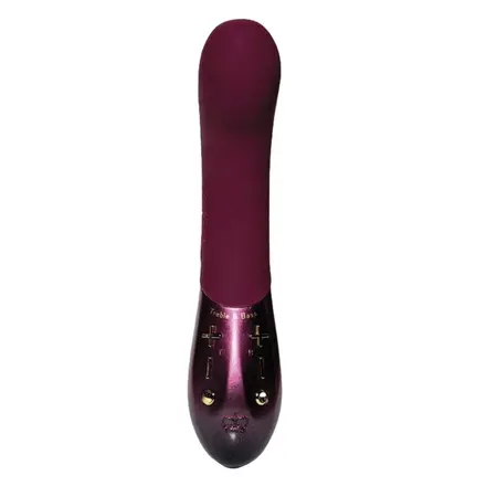 Hot Octopuss Kurve Plum Dual Motor Vibe with Treble & Bass System