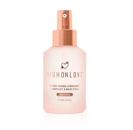 HighOnLove Water-Based Lubricant with Hemp Oil - Vegan, 100 ml