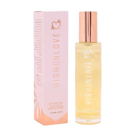 HighOnLove Dry Body Oil 100 ml - Nourishing Cannabis Seed Formula