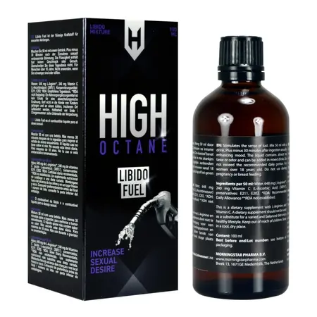 High Octane Libido Fuel 100ml - L-Arginine & Vitamin C Formula