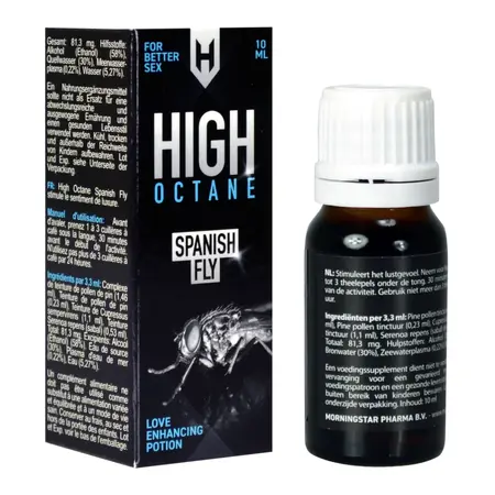 High Octane Spanish Fly Vitality Complex 10ml Herbal Extract