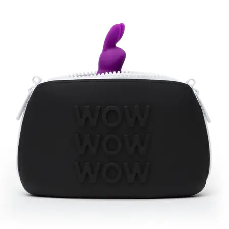 Happy Rabbit Vibrating Silicone Ring Set Rechargeable Waterproof 2pc