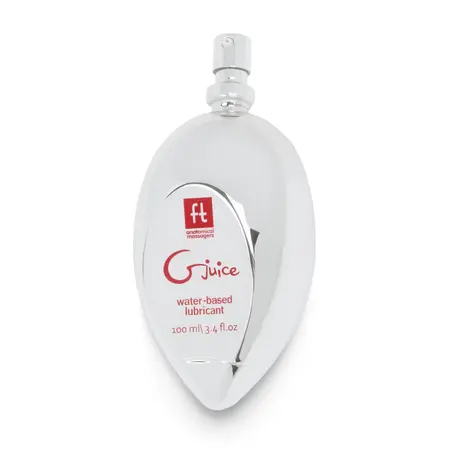 Gvibe Gjuice Water-Based Lubricant 100ml - Drop-Shaped Ergonomic Bottle