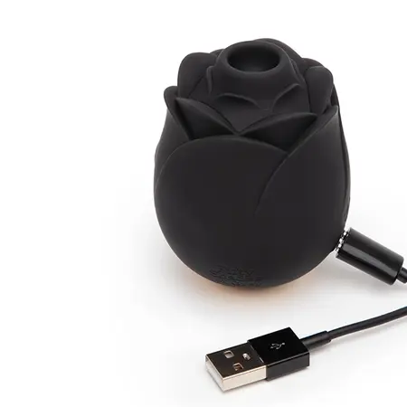 Fifty Shades of Grey Suction Rose Black Intimate Air Pulse Device