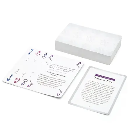 Fifty Shades of Grey Play Nice Talk Dirty Card Game 52 Cards Deck