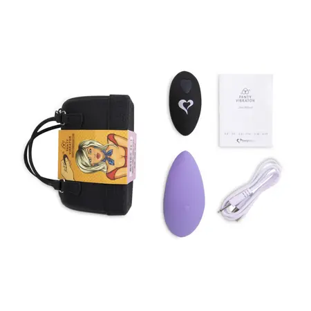 FeelzToys Panty Vibe RC System Purple - Ergonomic, Silicone, 6 Modes