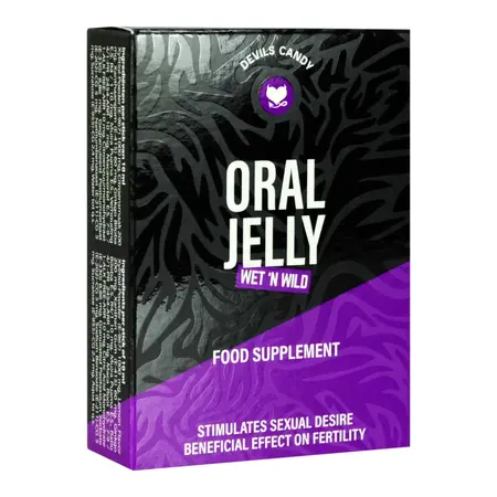 Devils Candy Oral Jelly Lemon Flavor 5x10ml Supplement for Adults
