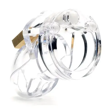 CB-X Mr Stubb Clear Chastity System - Compact Polycarbonate Model