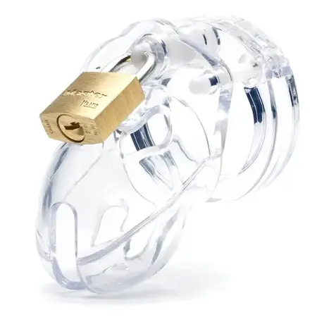 CB-X Mr Stubb Clear Chastity System - Compact Polycarbonate Model
