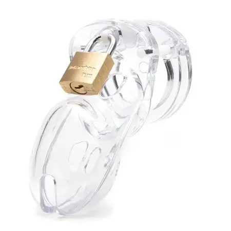 CB-X CB-3000 Transparent Chastity System 37 mm Medical Polycarbonate