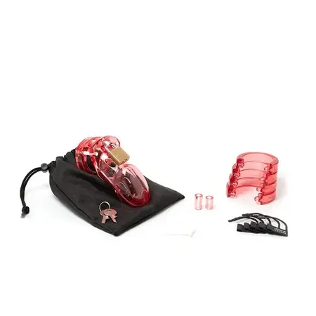 CB-X CB-3000 Intimate Control Cage Red 37 mm Adjustable System