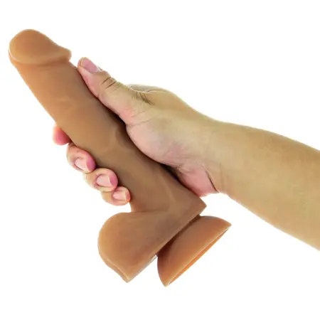 Addiction Andrew Bendable Silicone Model 20cm Caramel Color