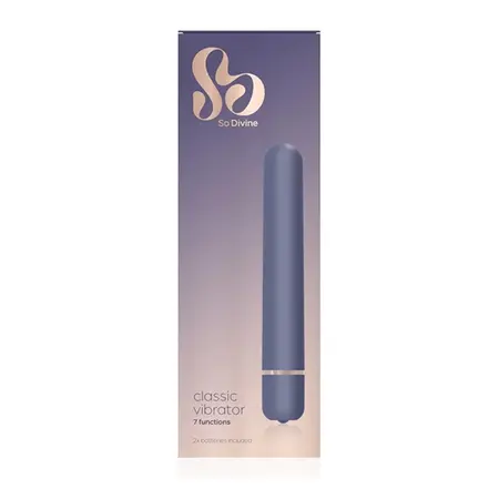 So Divine Menopause Comfort Vibrator 7 Modes 180mm Soft Surface Pink