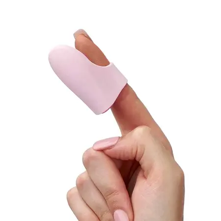 So Divine Vibrating Finger Device Silicone Single-Speed Pink