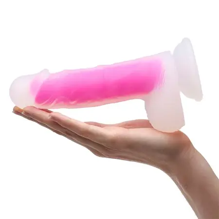 So Divine Glorious Real Skin Feel Pink Intimate Model 7 Inch Silicone
