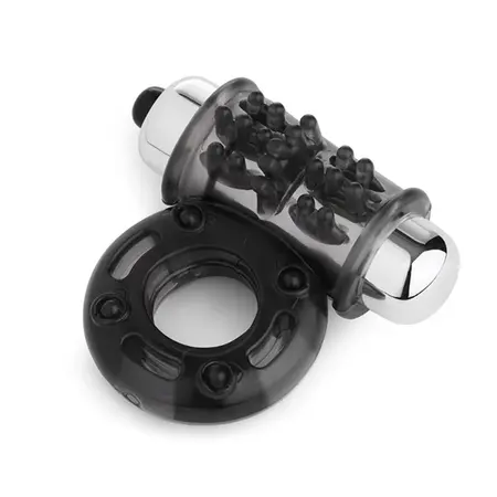 So Divine Thriller 2-in-1 Vibrating Silicone Ring with Removable Bullet