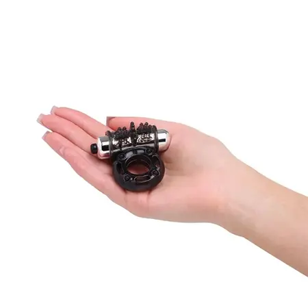 So Divine Thriller 2-in-1 Vibrating Silicone Ring with Removable Bullet