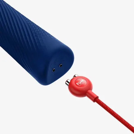 Fun Factory Vim Weighted Wand Massager Midnight Blue 31.3cm Rechargeable