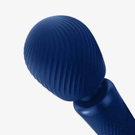 Fun Factory Vim Weighted Wand Massager Midnight Blue 31.3cm Rechargeable