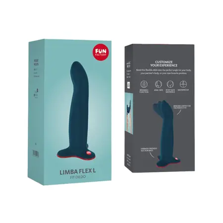 Fun Factory Limba Flex L Intimate Machine Velvet Blue 18.1cm Flexible