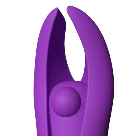 The Screaming O 4T DemonGrape Mini Vibrator Flexible Silicone Purple