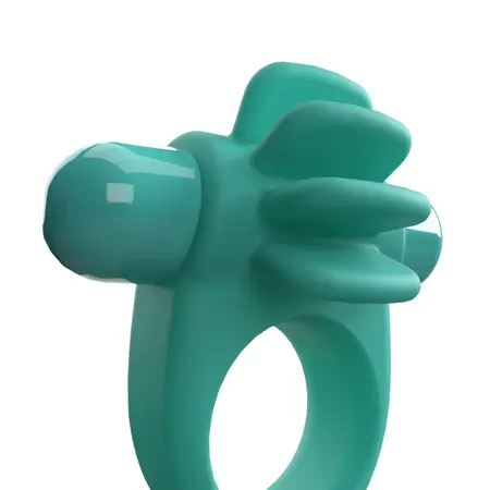 The Screaming O 4T Skooch Kiwi Vibrating Stimulation Ring, Waterproof