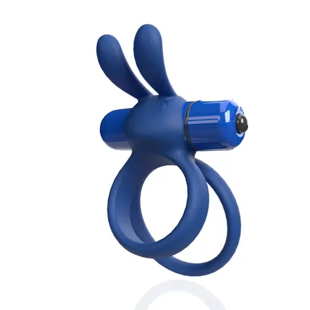 The Screaming O 4T Ohare XL Intimate Ring Blueberry Silicone
