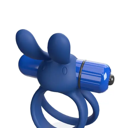 The Screaming O 4T Ohare XL Intimate Ring Blueberry Silicone