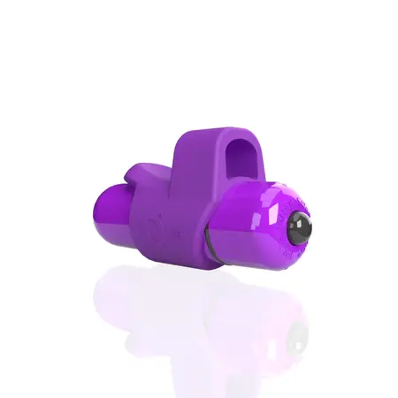 The Screaming O 4T FingO SlimGrape Finger Vibe, 6-Function, Waterproof