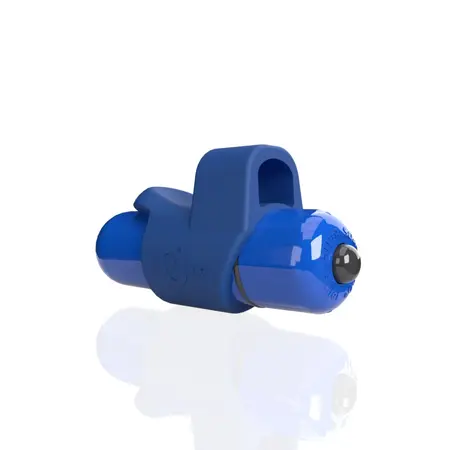 The Screaming O 4T FingO Slim Blueberry Finger Vibrator, Waterproof