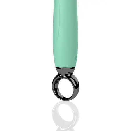 The Screaming O Primo G-Spot Kiwi Vibrator - Rechargeable Silicone, 6.25
