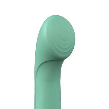 The Screaming O Primo G-Spot Kiwi Vibrator - Rechargeable Silicone, 6.25