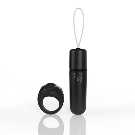 The Screaming O My Secret 4T Black Panty Set with Remote Control
