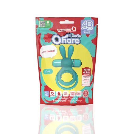 The Screaming O 4B Ohare Kiwi Double Ring Vibrating System