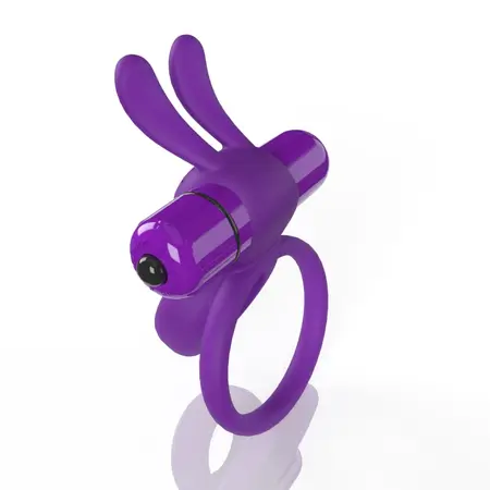 The Screaming O 4B Ohare Grape Silicone Dual-Ring Vibrating System