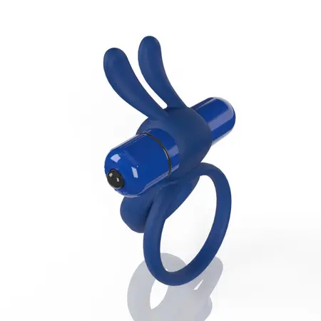 The Screaming O 4T Ohare Blueberry Silicone Double Ring Vibrator